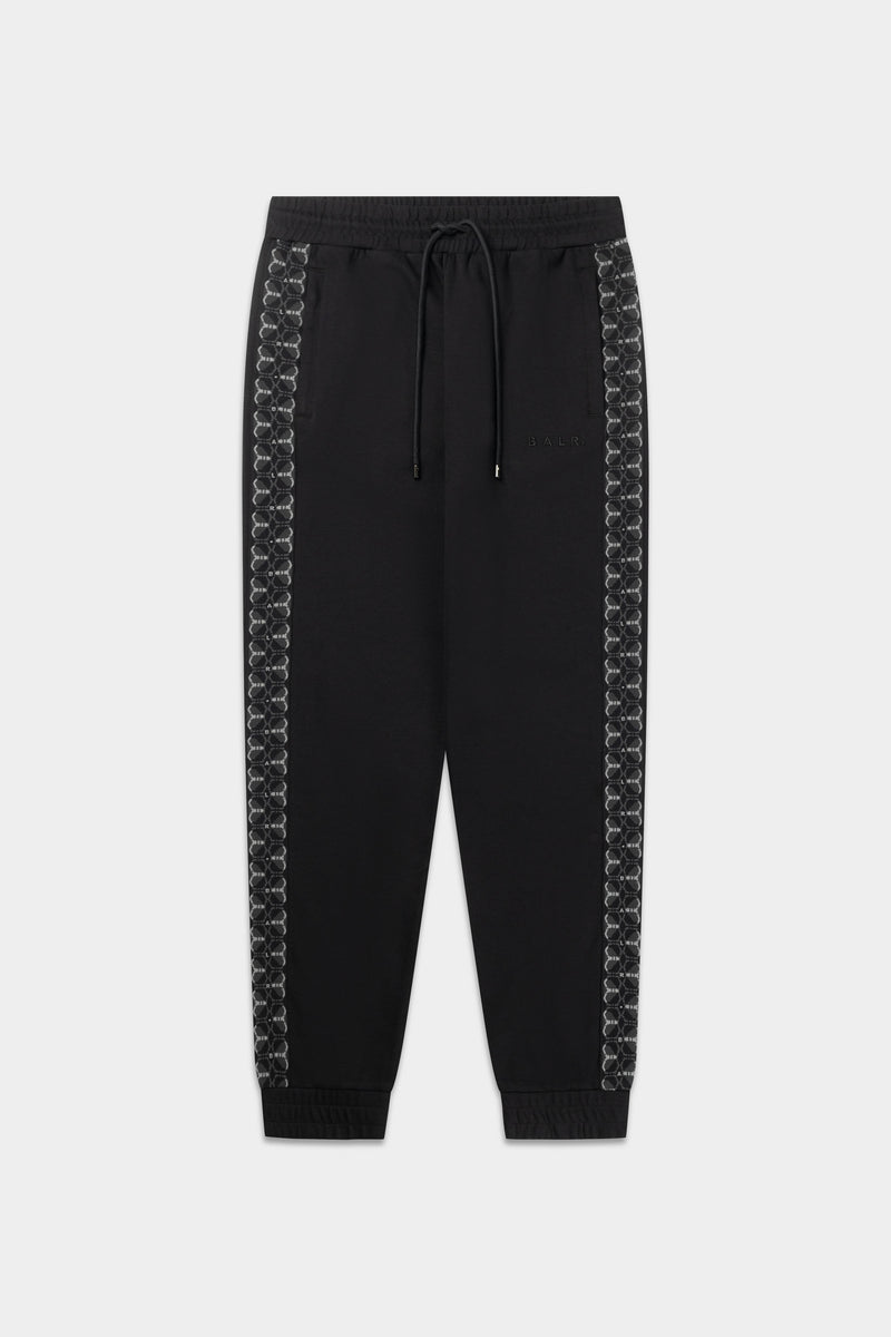 BALR. Monogram Ruban adhésif Regular Fit Track Pantalon noir