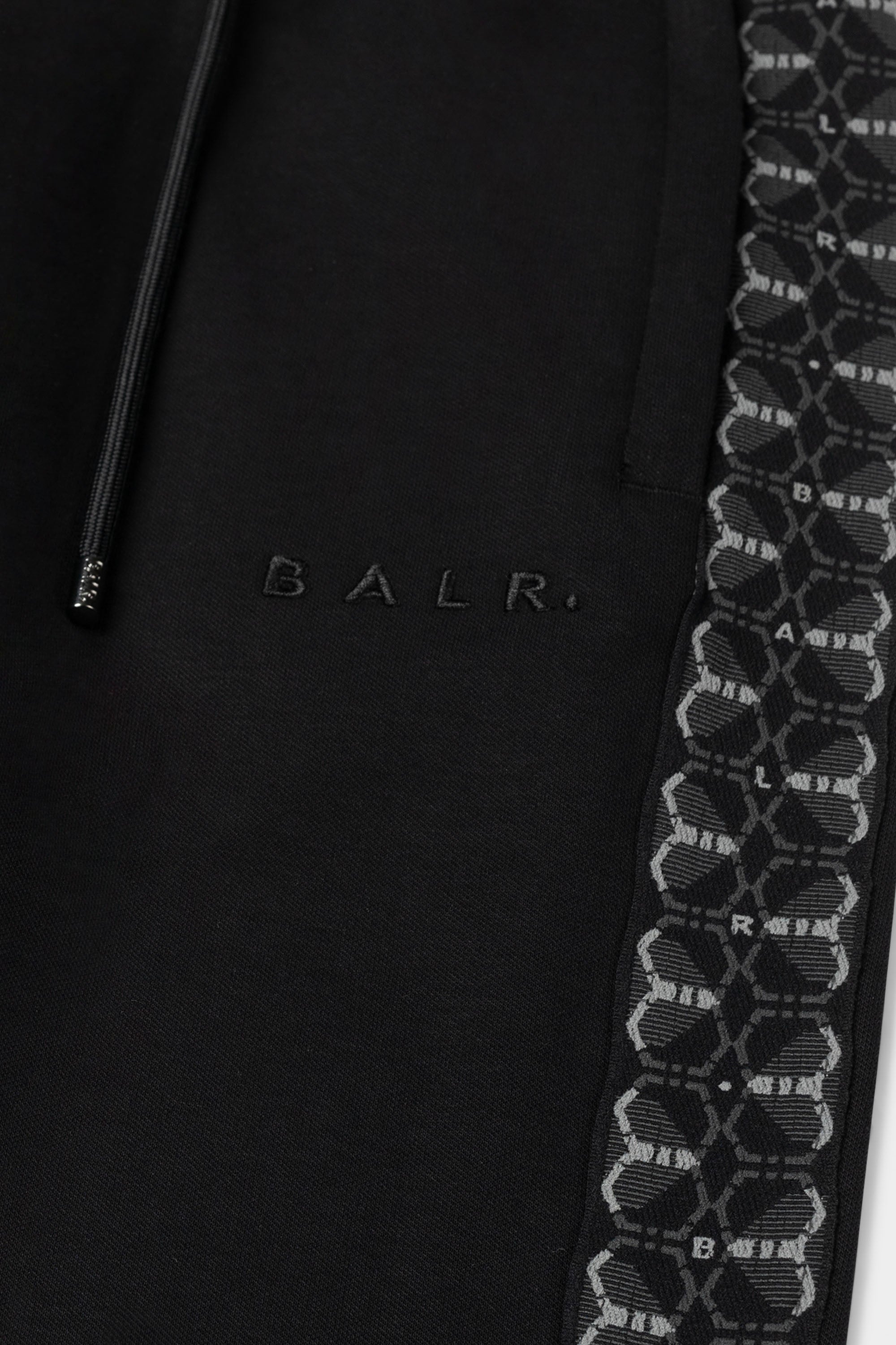 BALR. Monogram Ruban adhésif Regular Fit Track Pantalon noir