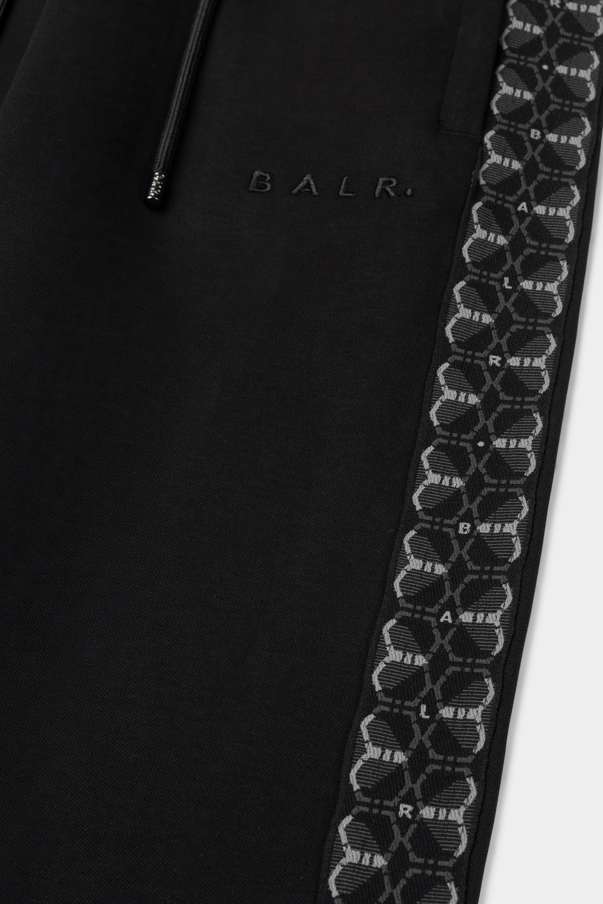 BALR. Monogram Ruban adhésif Regular Fit Track Pantalon noir