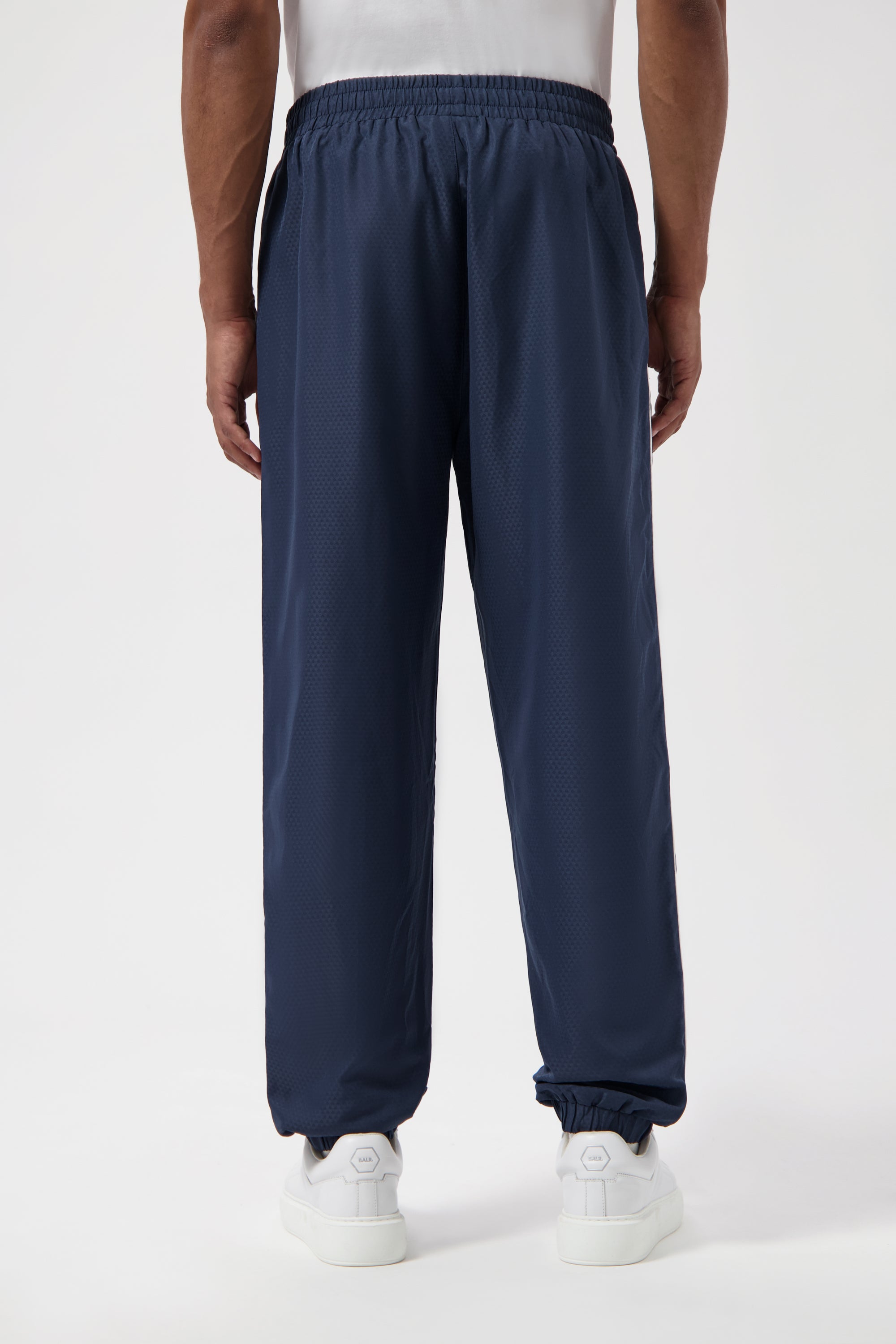 Jacquard Relaxed Track Pantalon spatial marine