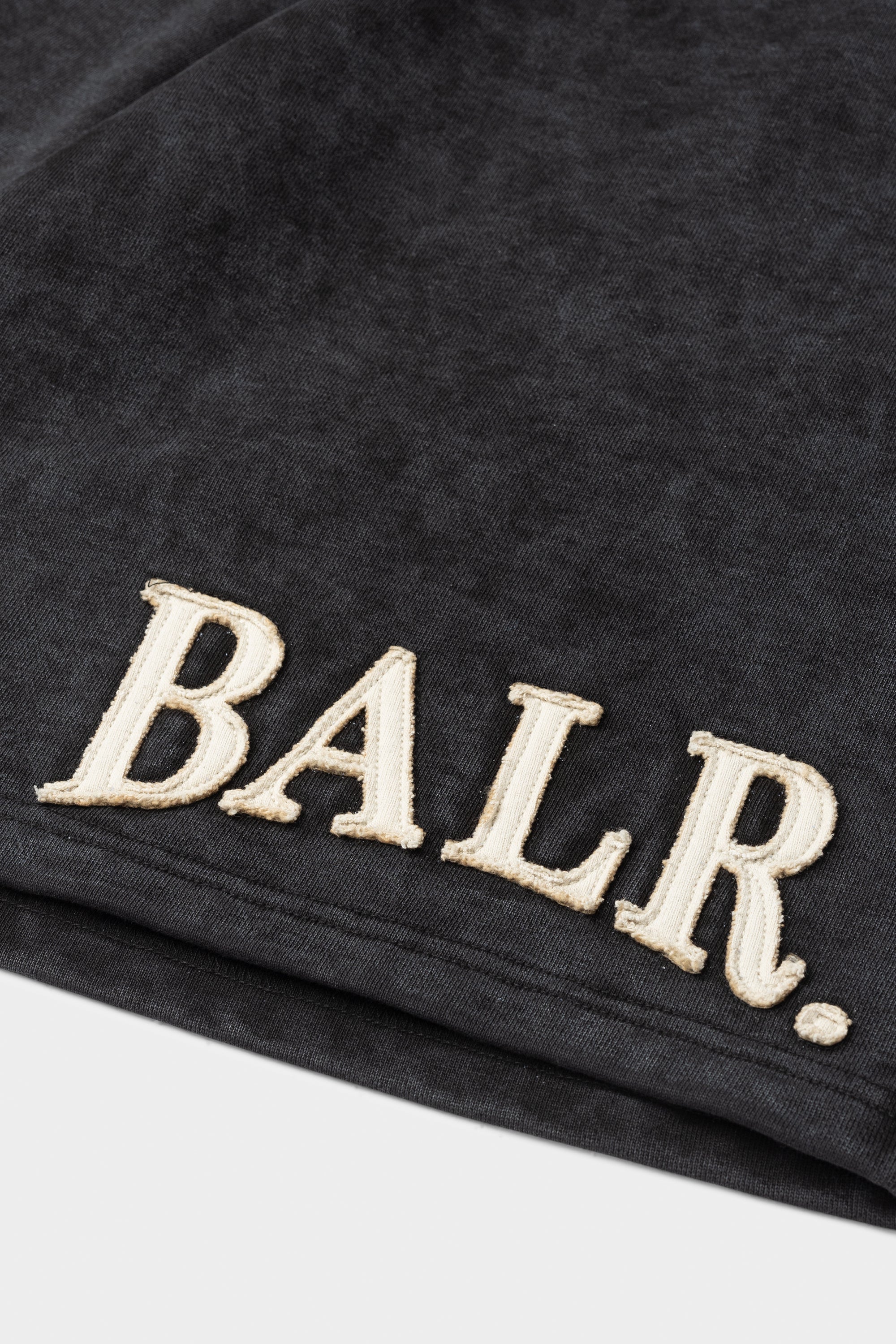 Urban Shorts de sueur lavés en noir de jais
