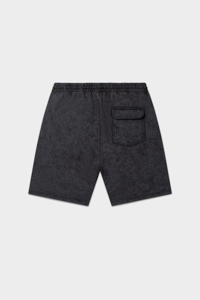 Urban Washed Pantalones Cortos Jet Black