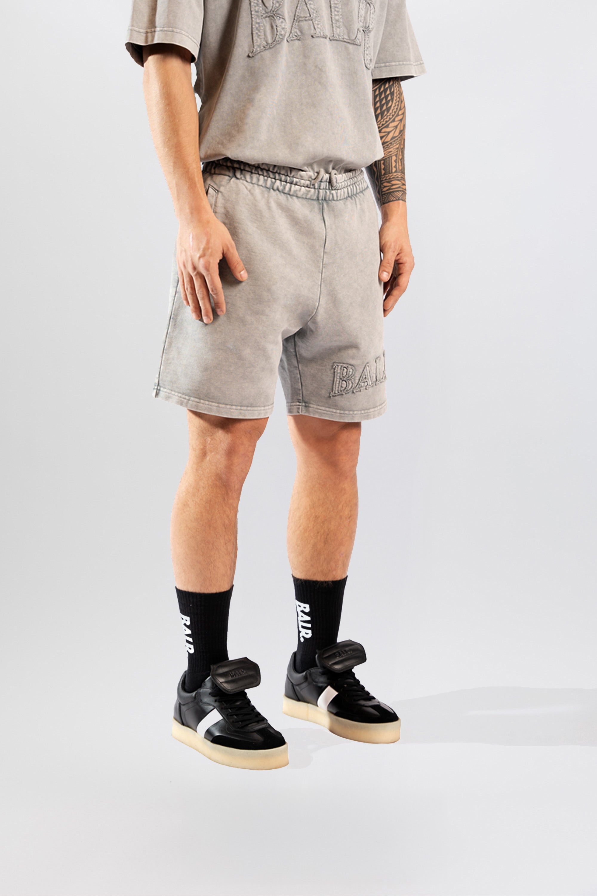 Urban Washed Pantalones Cortos Dove Gray