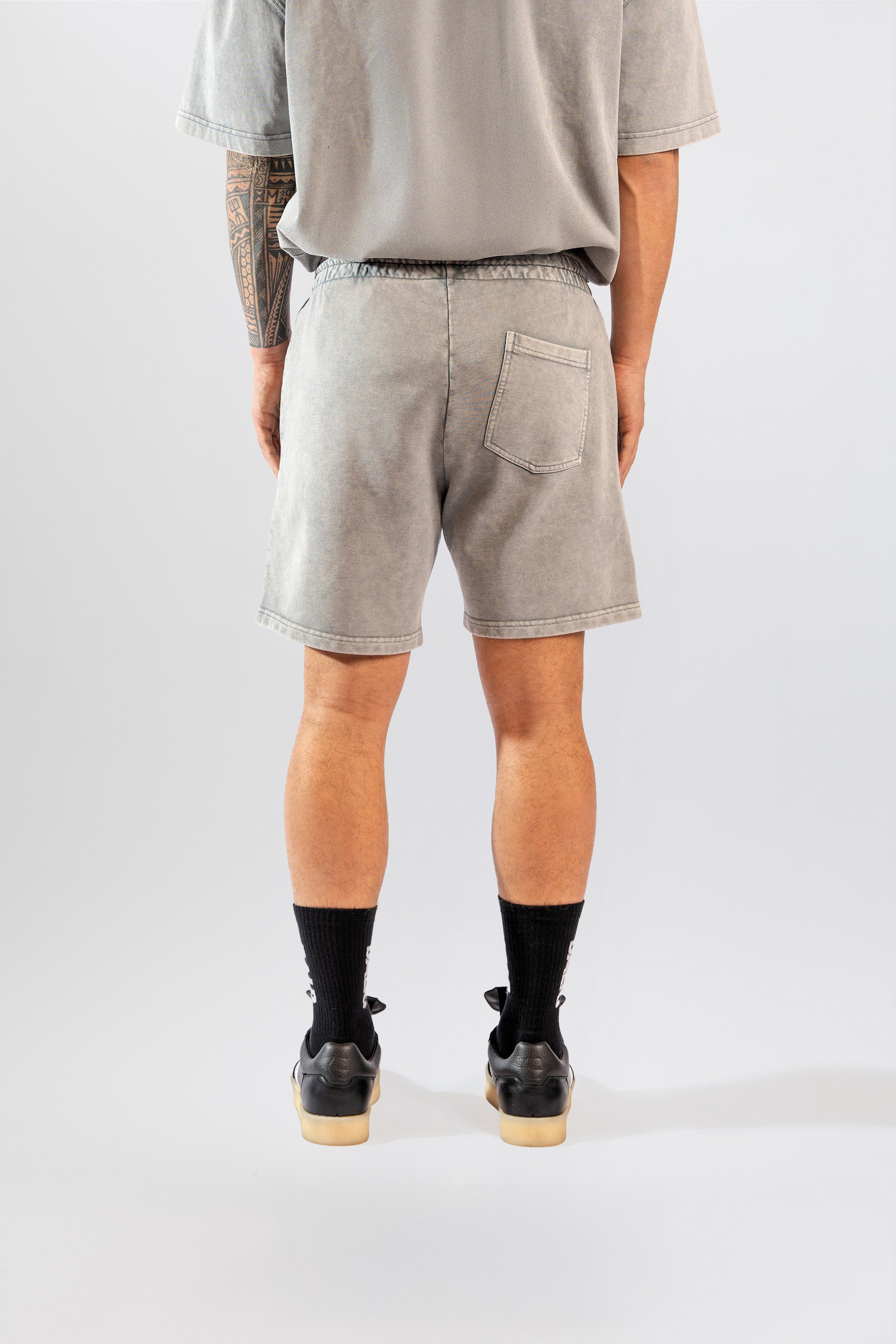 Urban Washed Pantalones Cortos Dove Gray