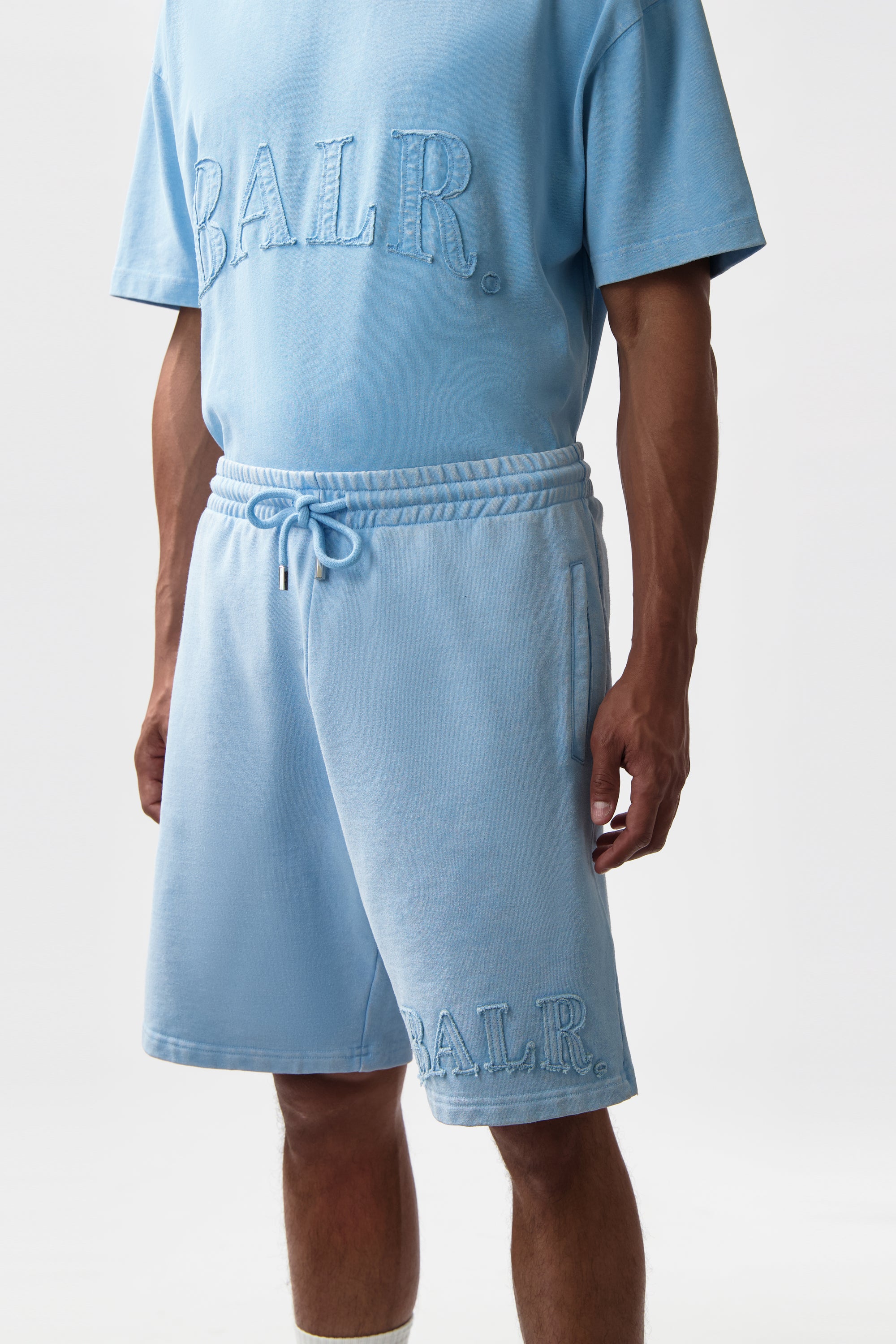 Urban Washed Pantalones Cortos Breeze Blue