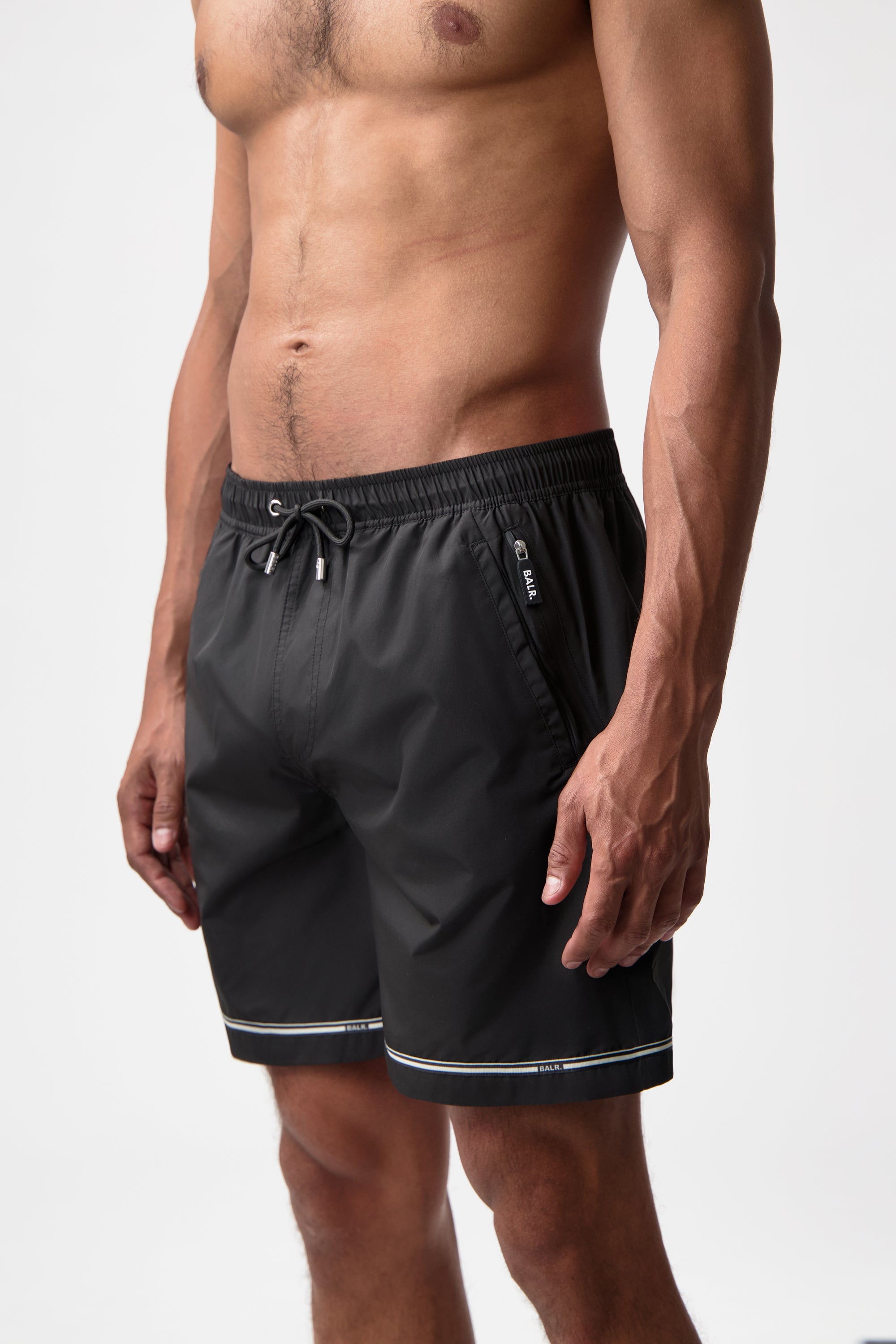 Ruban swimshorts jet noir