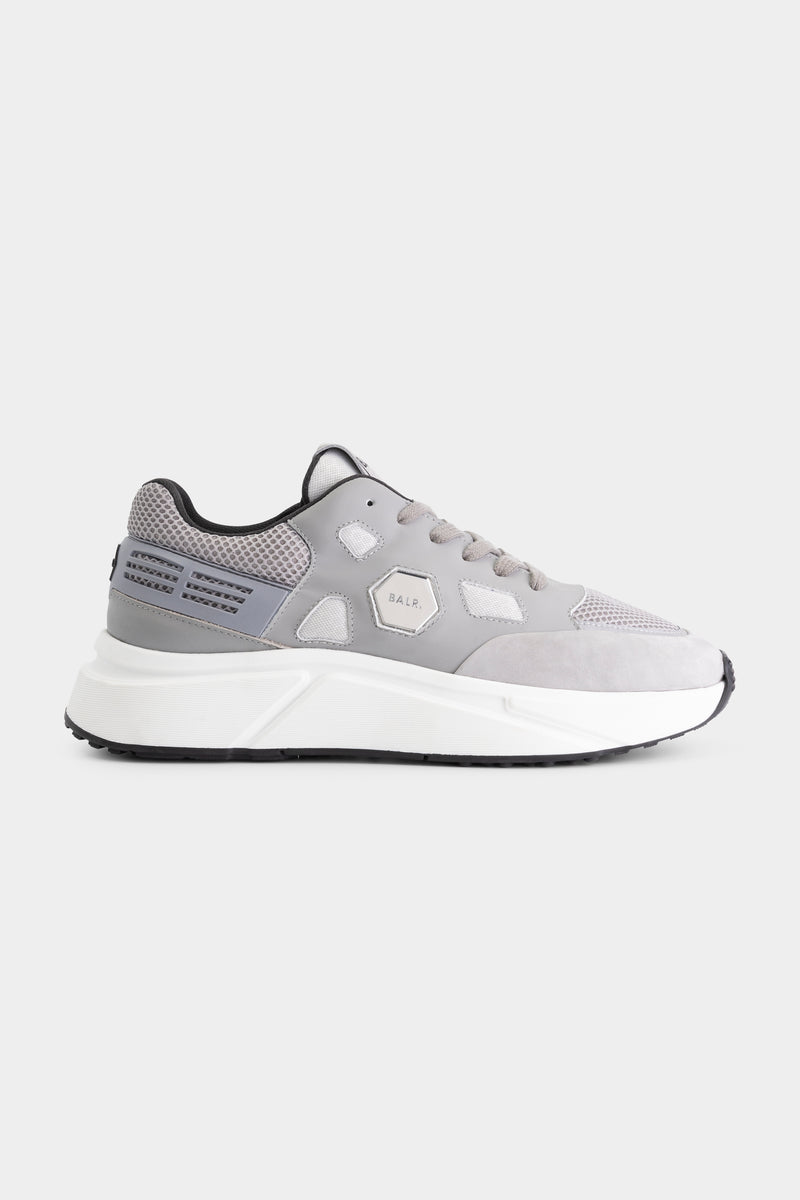 Hexline Mesh Runner Lt Gray