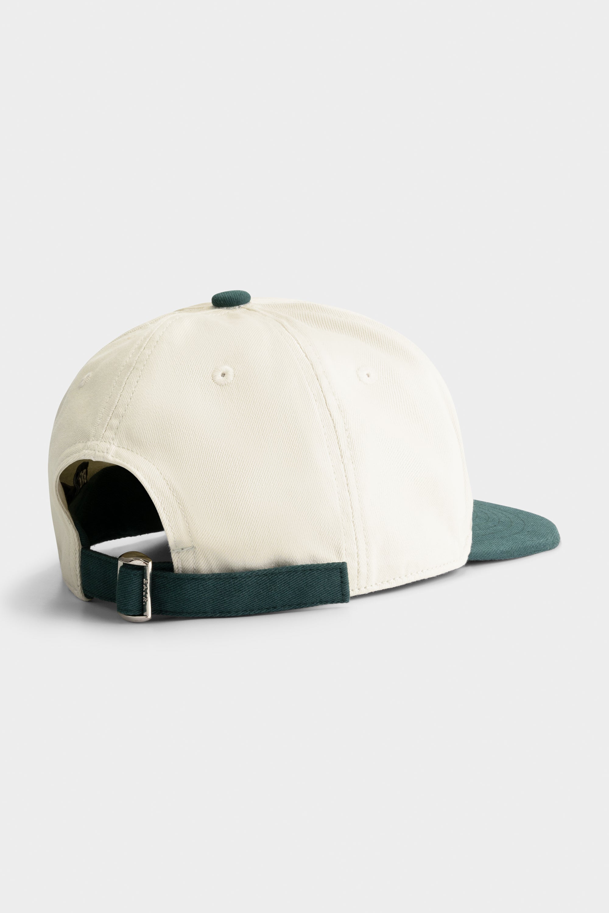 Identité Baseball Cap Light Beige / Botanical Green