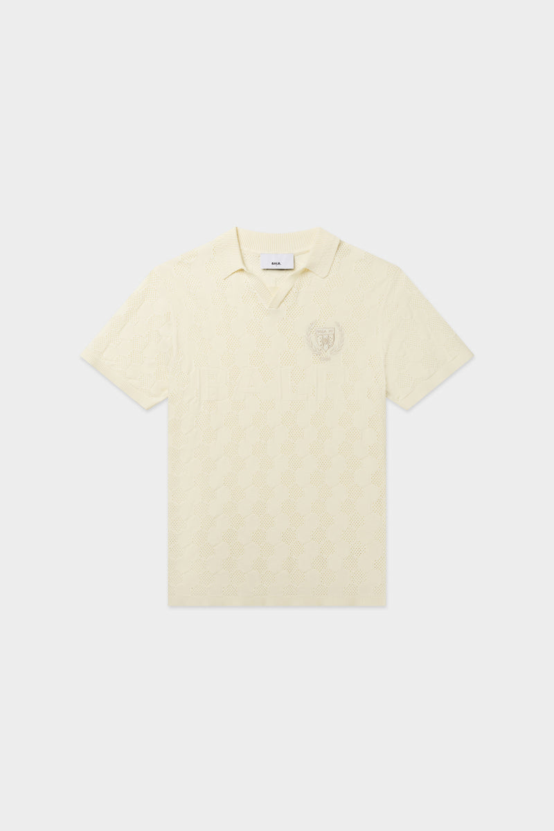 Gotl Knit Football Jersey Light Beige