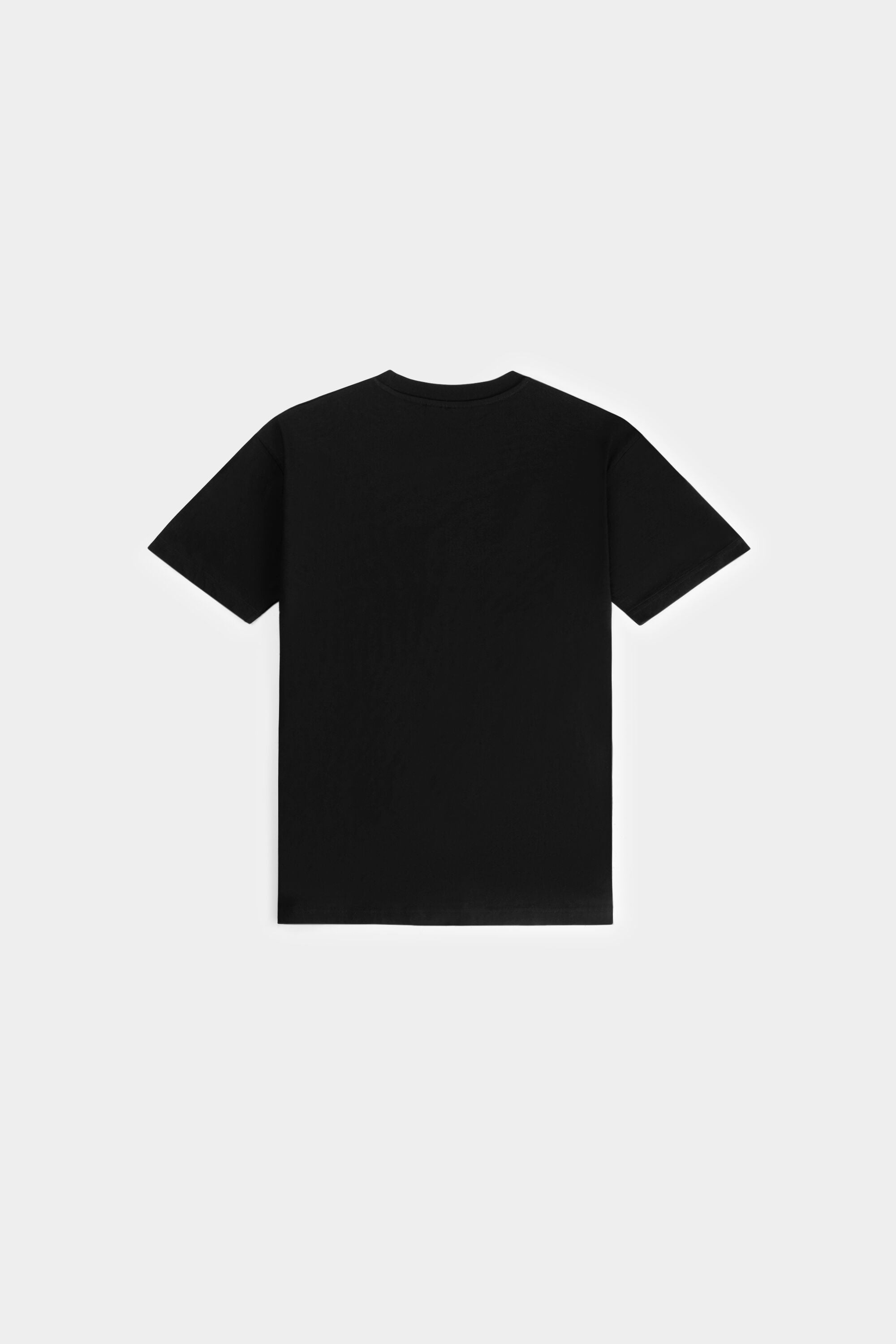 Marca Box Fit Camiseta Jet Black