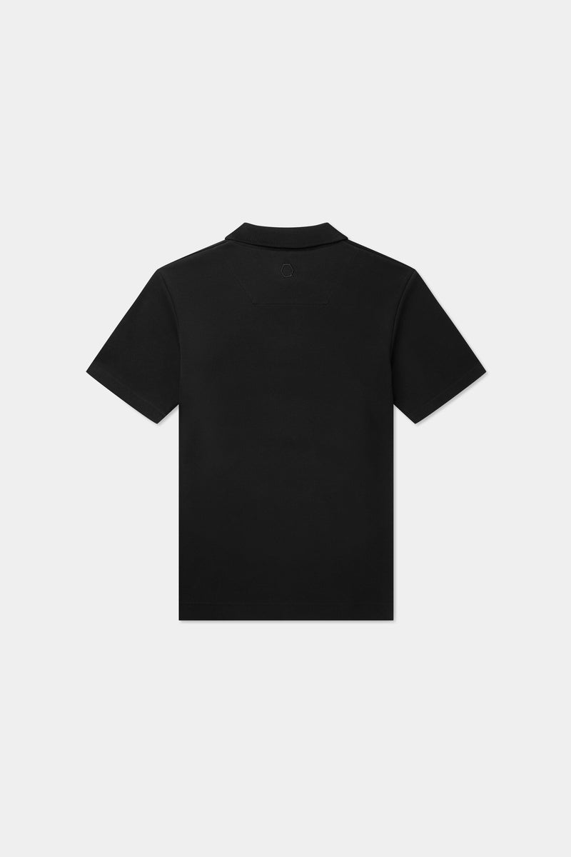 Q-Series Regular Fit Poloshirt Jet Black