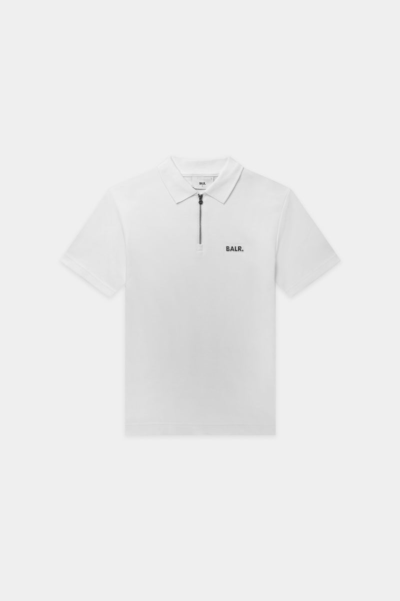 Q-Series Regular Fit Chemise polo Bright White