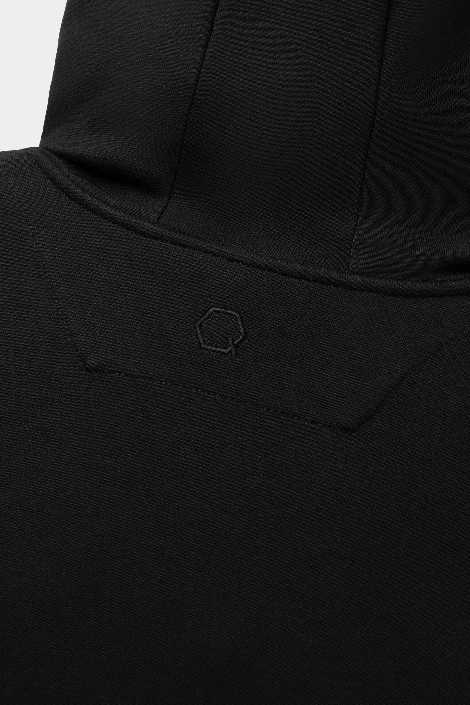 Regular de la serie Q Fit Sudadera Jet Black