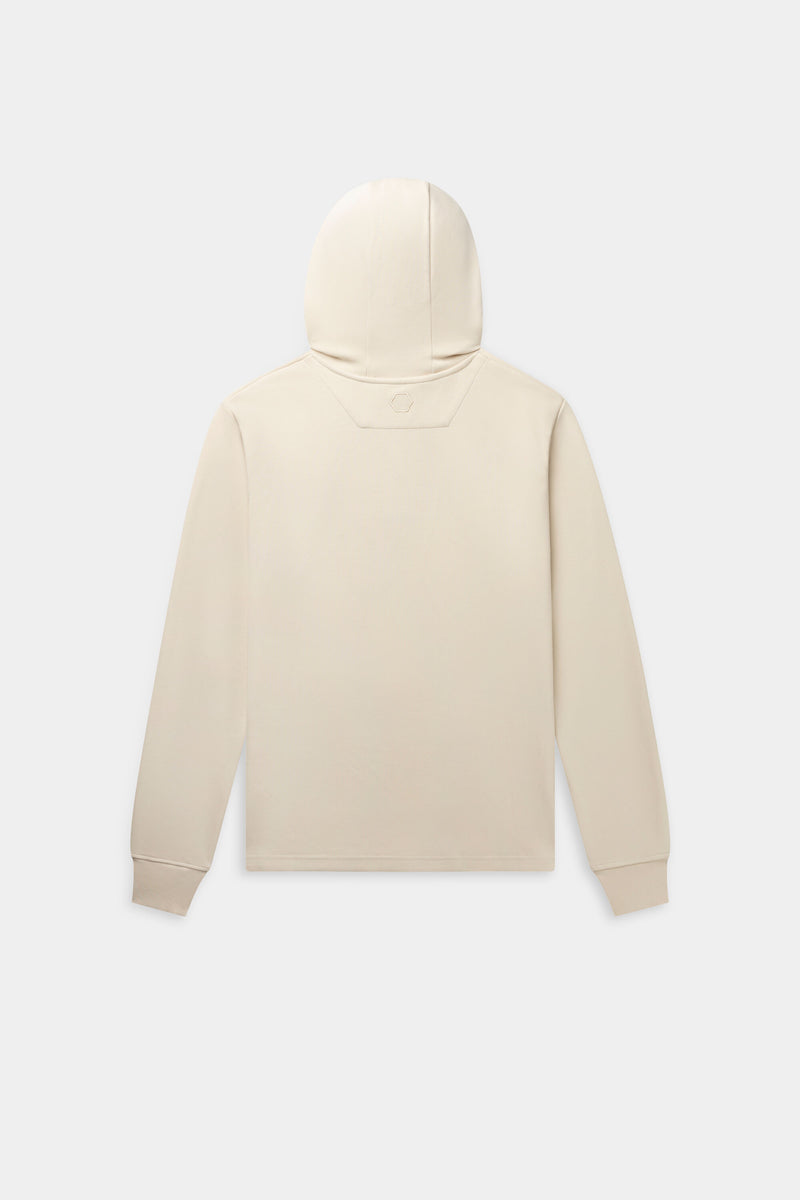 Q-Series Regular Fit Sweatshirt à capuche White Swan