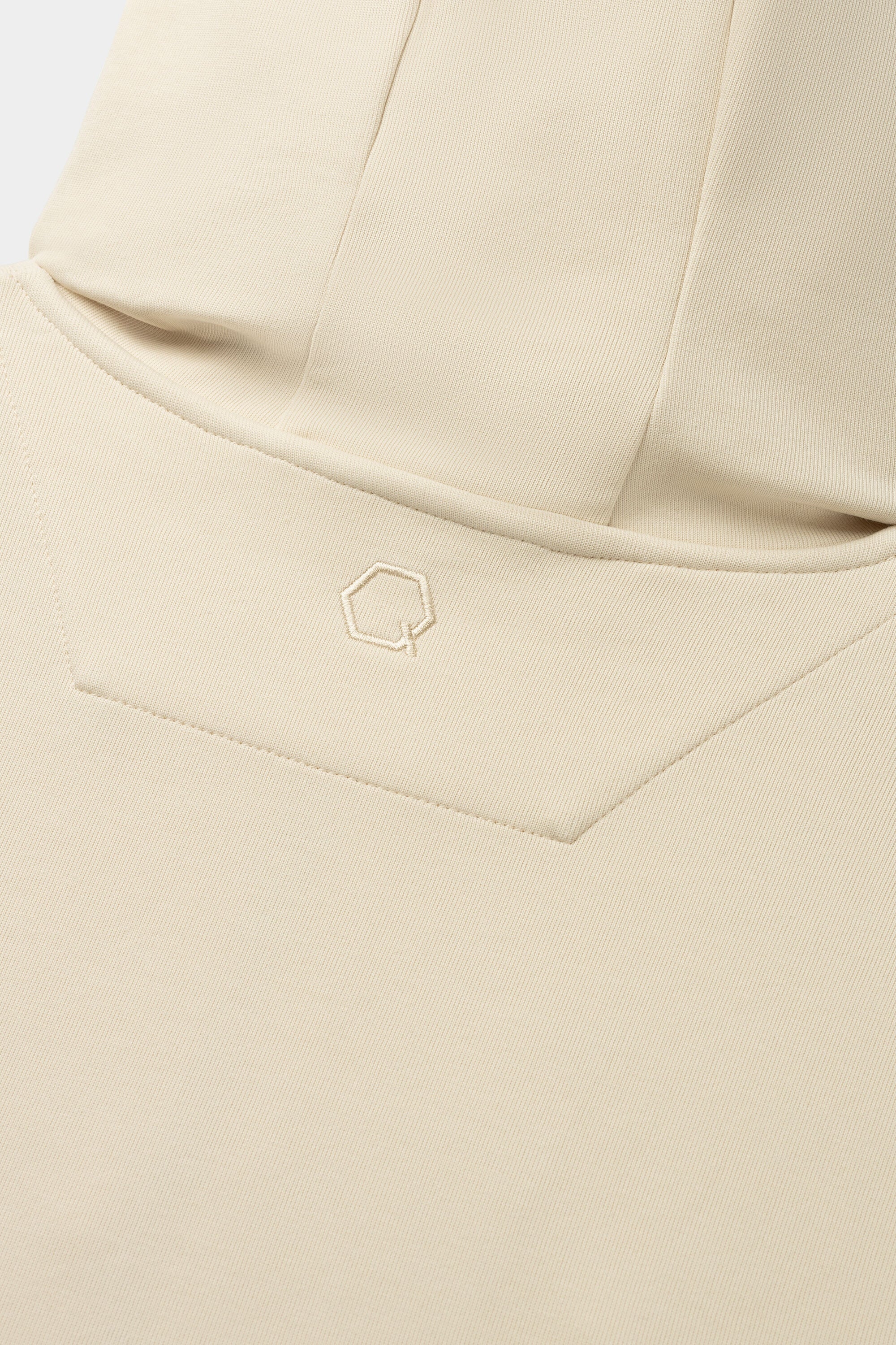 Q-Series Regular Fit Zip Through Sweatshirt à capuche White Swan