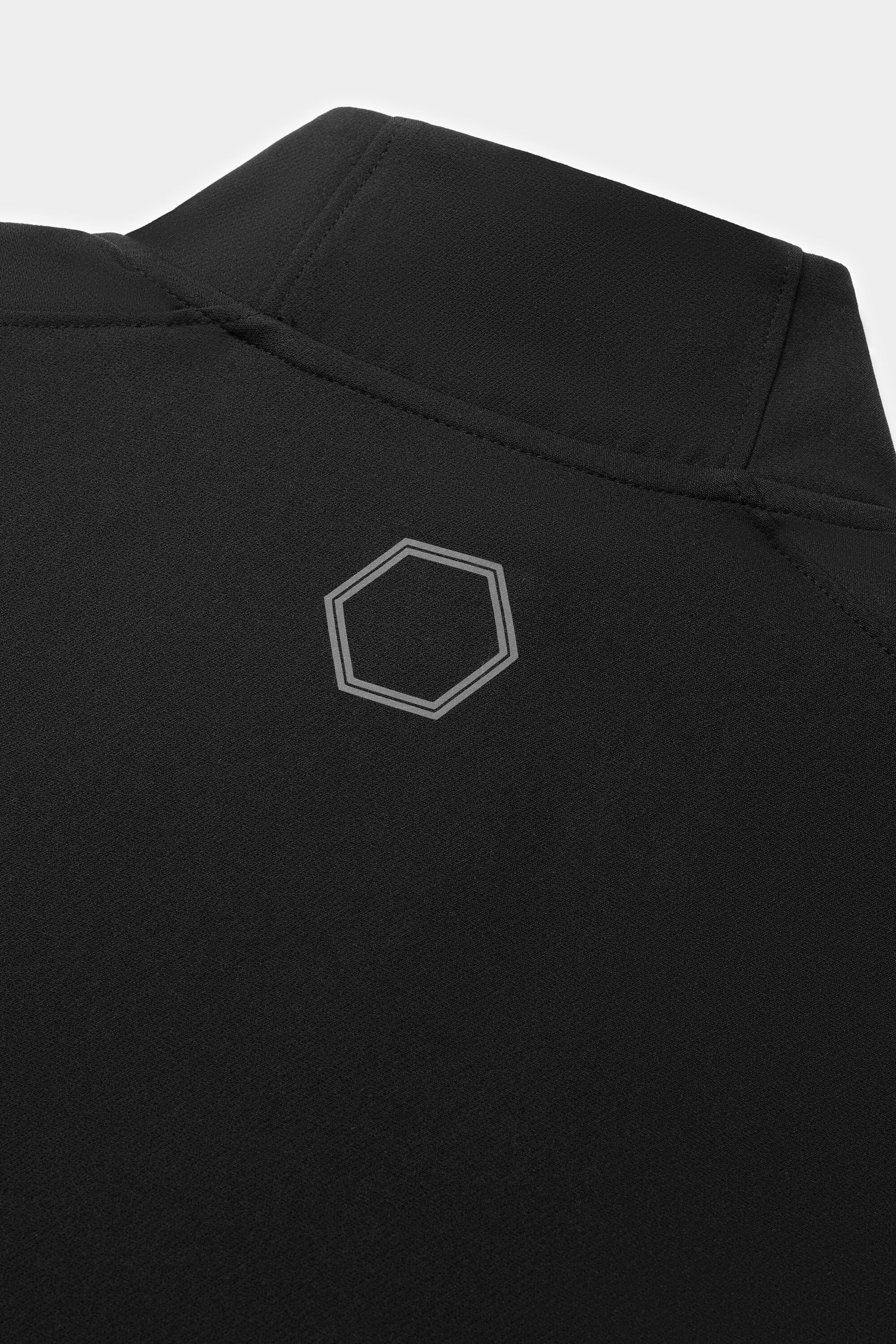 Athletic Slim Fit Chaqueta Jet Black
