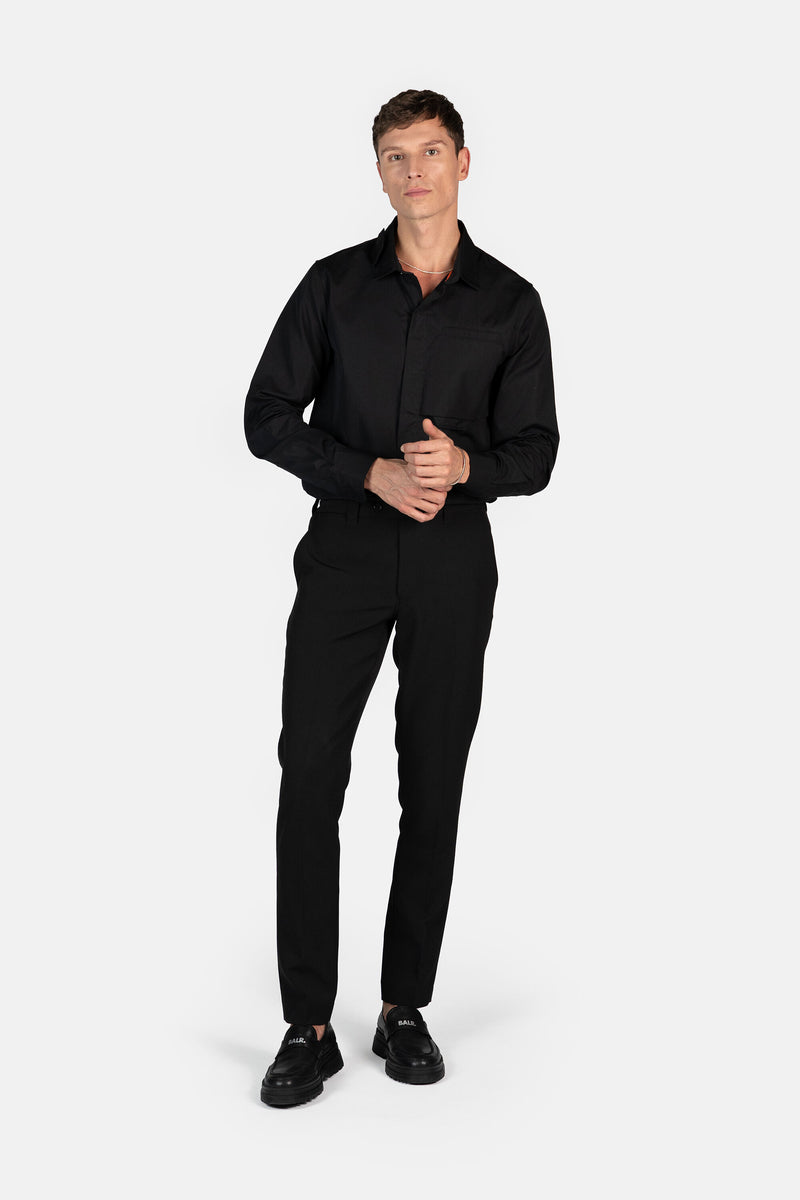 Balrxi Regular Fit Pantalon extensible noir
