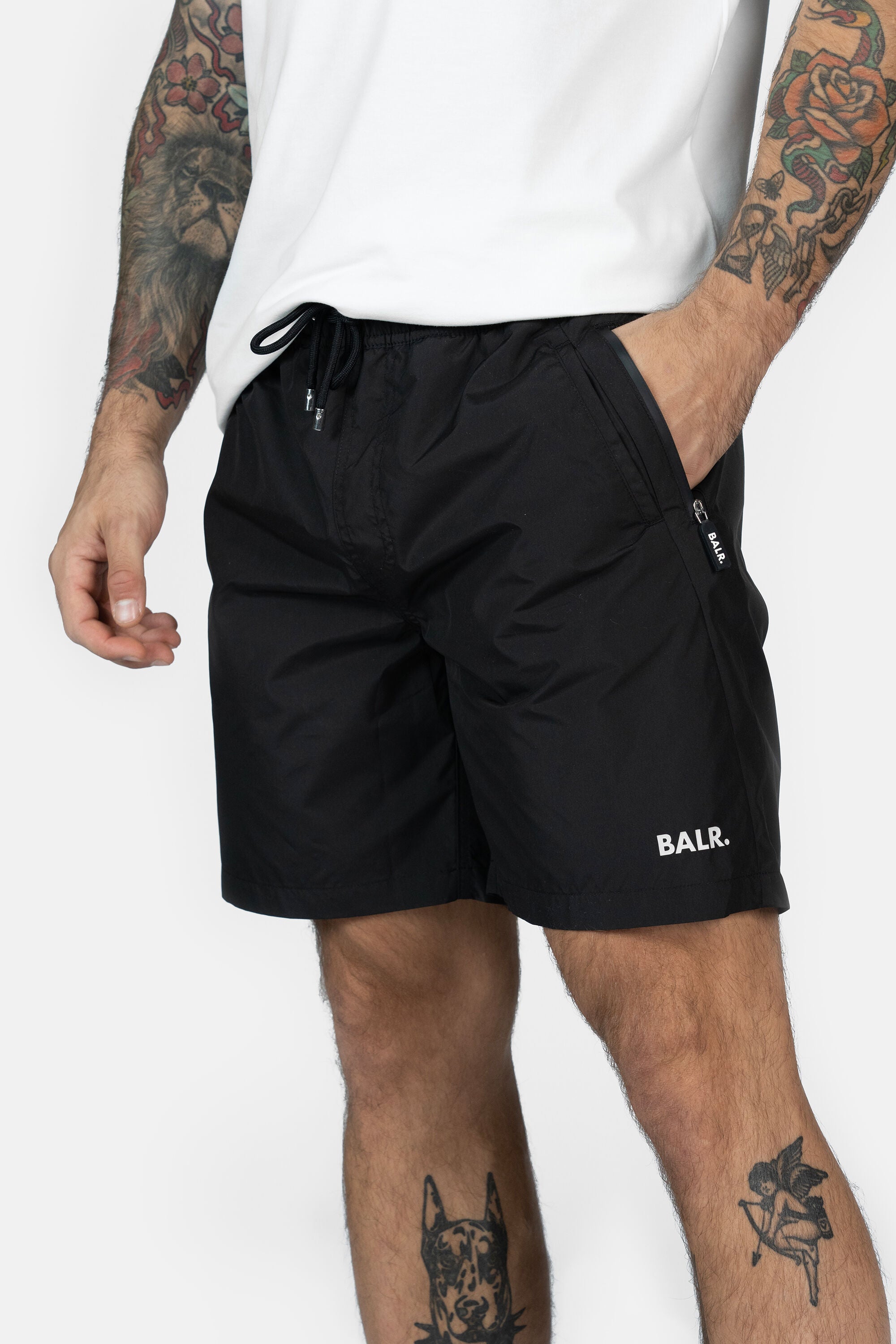 BALR. Classique Swim Shorts Black jet