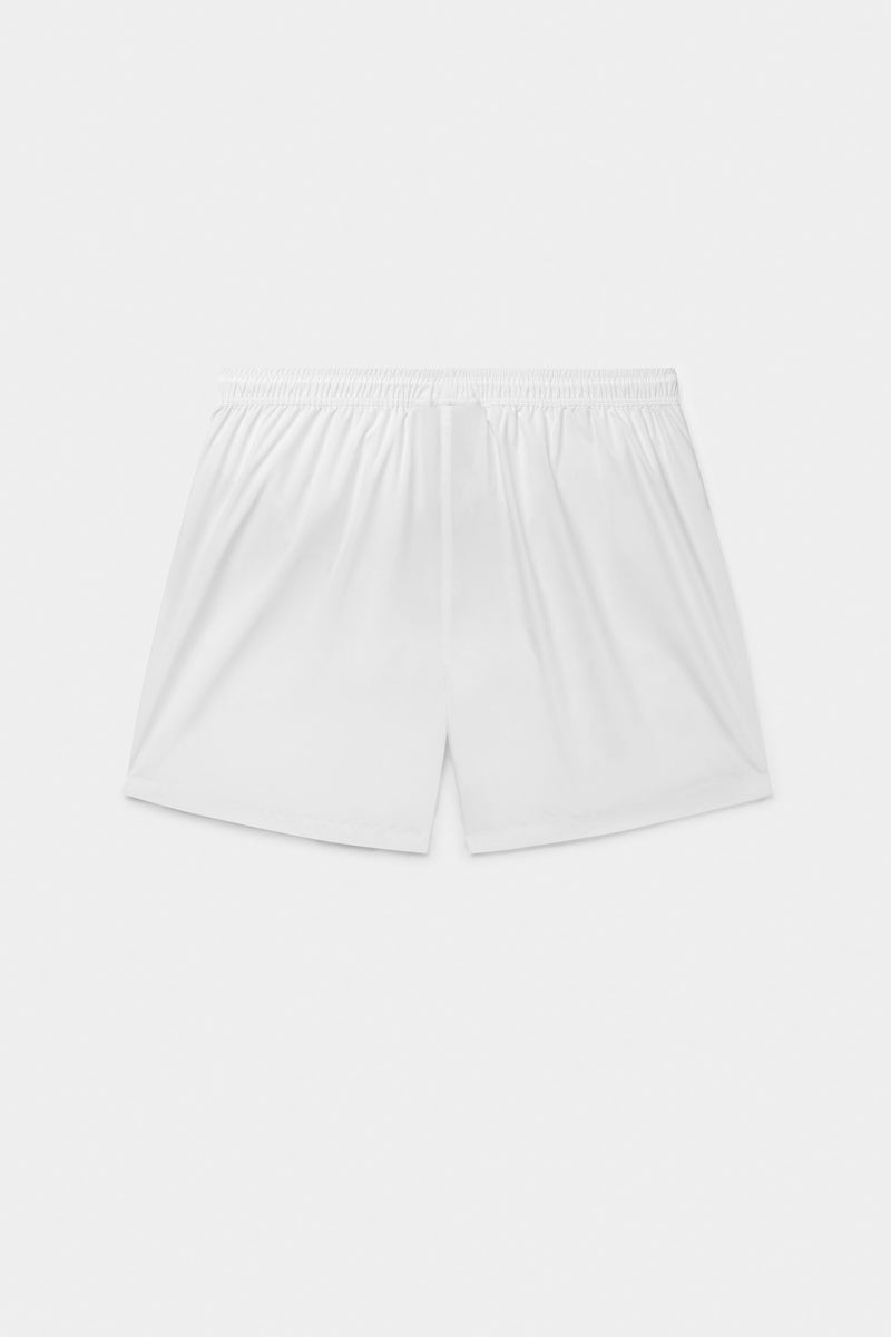 BALR. Clásico Swim Pantalones cortos blancos brillantes