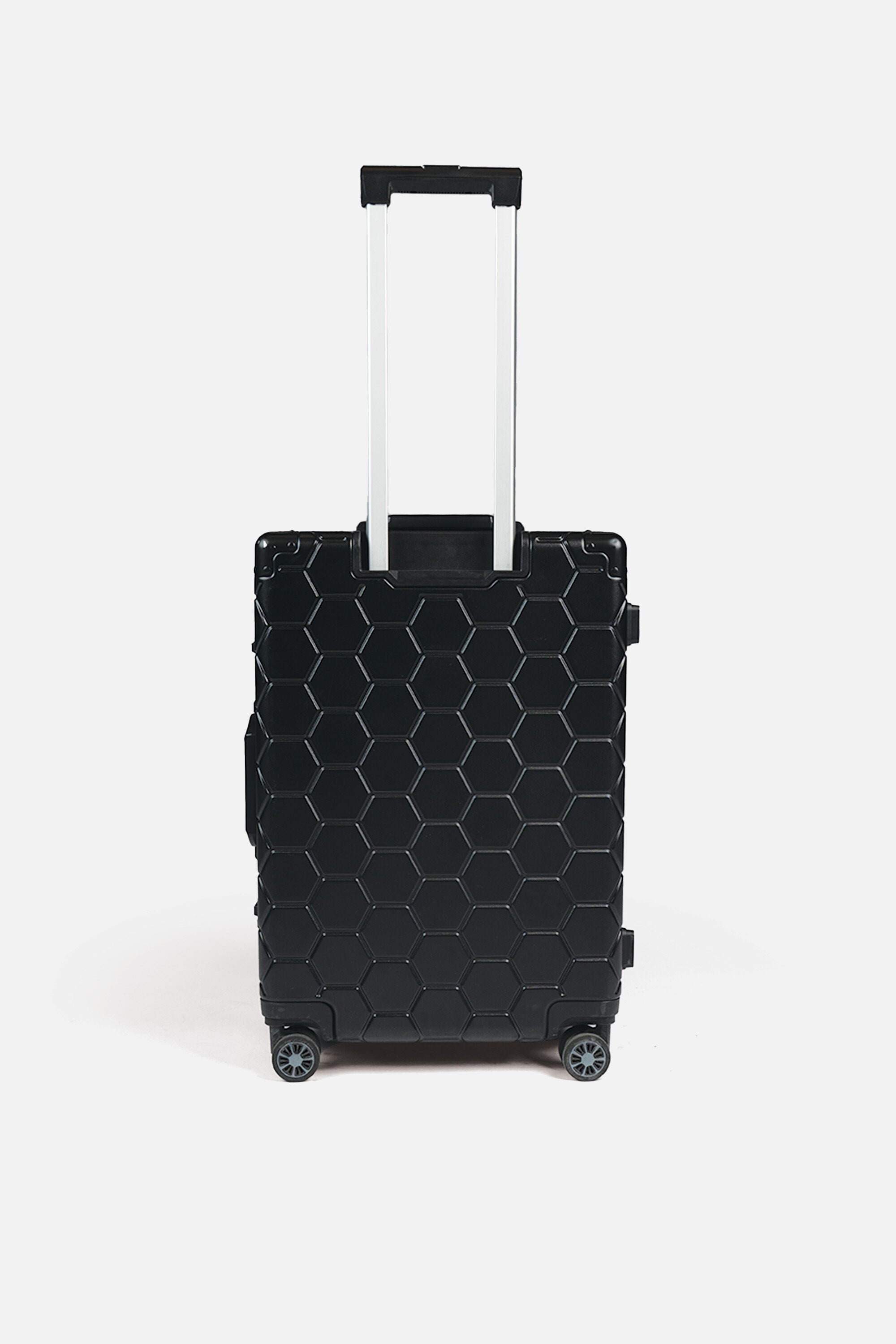 Romeo en relieve Hexagon Maleta M Jet Black
