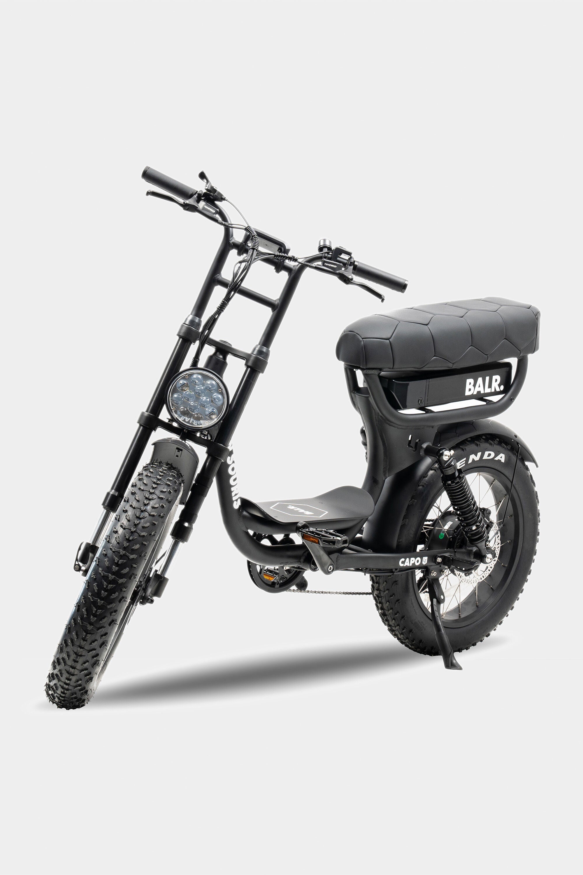 BALR. x la souris fatbike don souris premium mat zwart