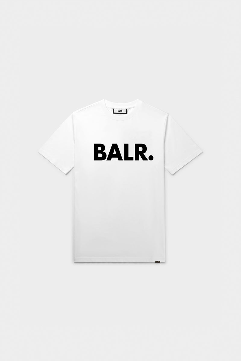 Brand Straight T-Shirt Bright White
