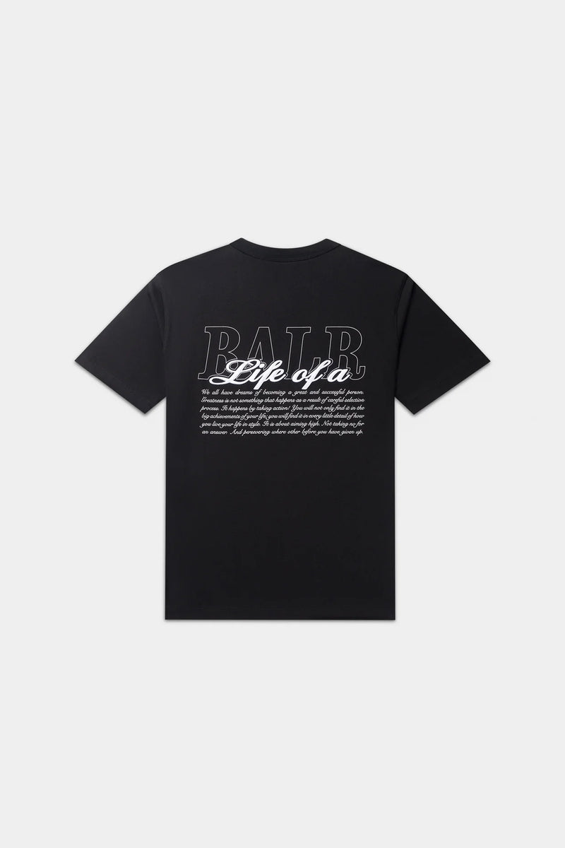 Skript T-Shirt Jet Black