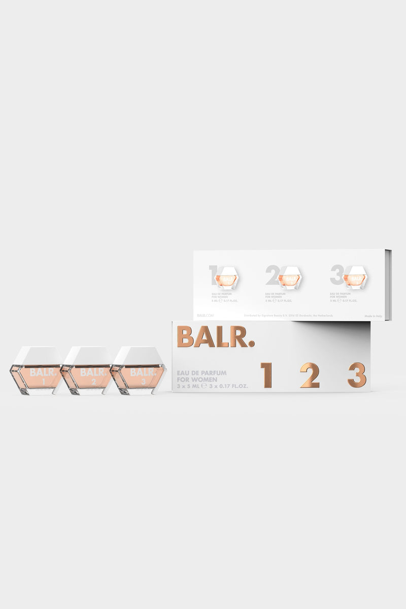 BALR. 1/2/3 pour les femmes EDP Miniature Set White