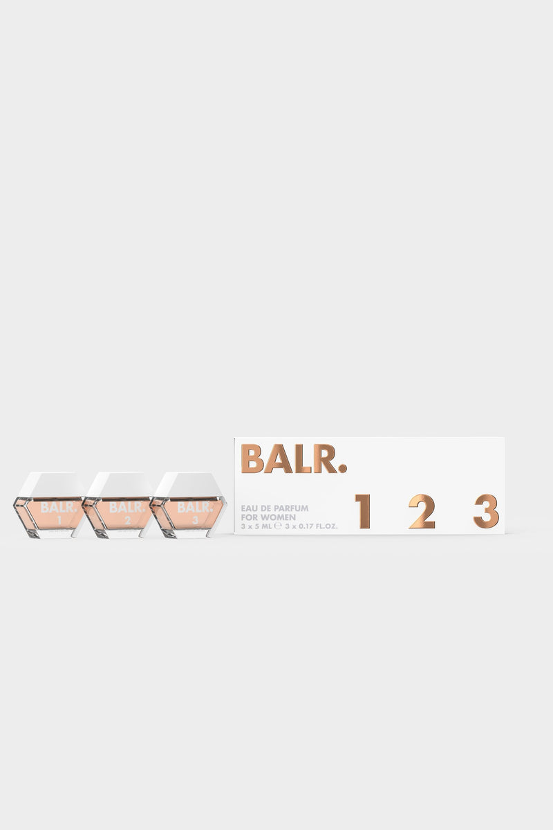 BALR. 1/2/3 pour les femmes EDP Miniature Set White